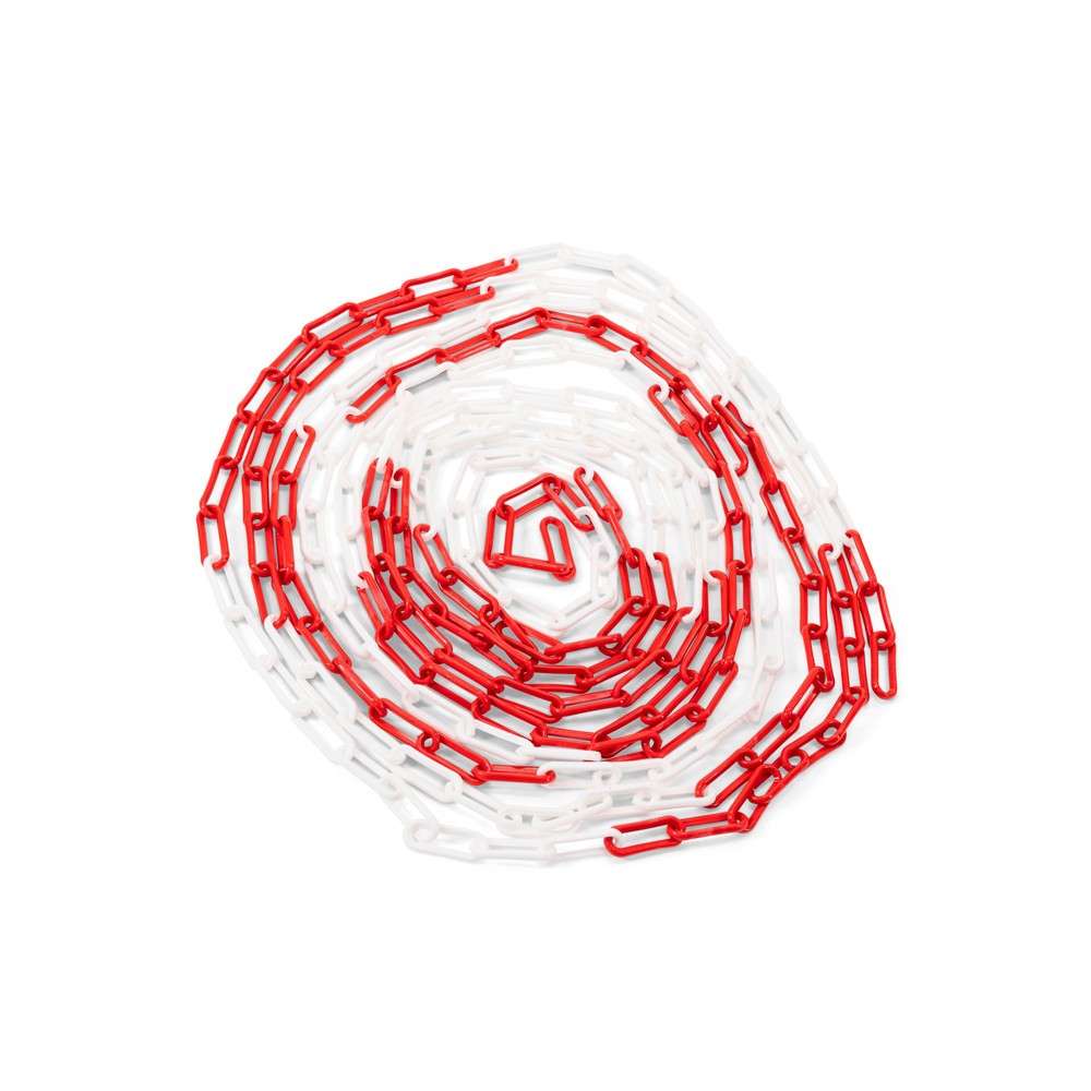 Produktabbildung Nr. 5: Steinbock® Kettenständer-Set, 4 Ständer, rot-weiß