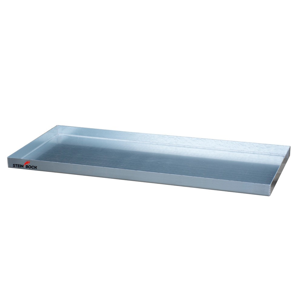 Produktabbildung Nr. 1: Steinbock® Kleingebindewanne, aus Stahl, verzinkt, HxBxT 60 x 600 x 1.390 mm, Auffangvolumen 30 Liter
