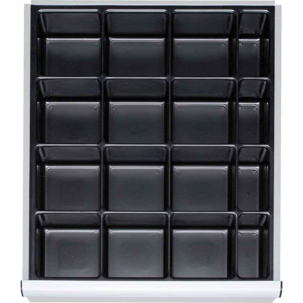 Produktabbildung: Steinbock® Selection Kleinteile-Einsatz, für Schubladenmaße BxT 490 x 560 mm mit Blendenhöhe 60-90 mm