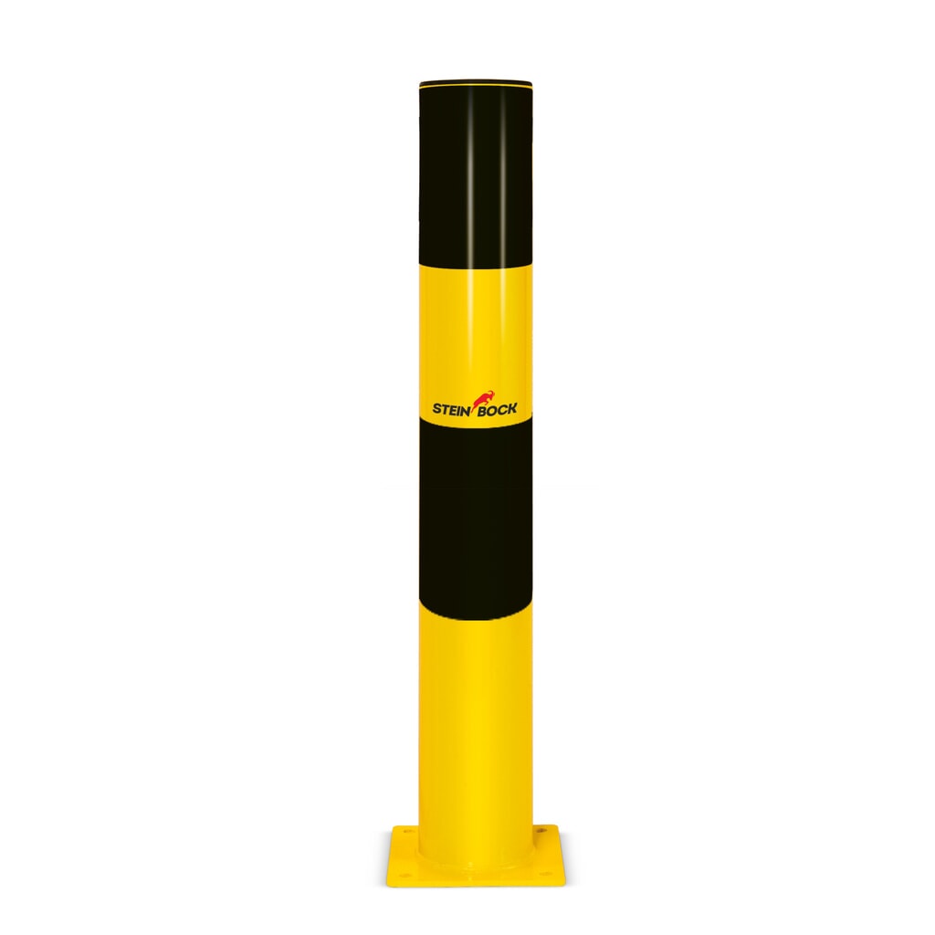 Steinbock® Rammschutzpoller, Innenbereich, Höhe 1.100 mm, Ø 89 mm Produktabbildung: Steinbock® Rammschutzpoller, Innenbereich, Höhe 1.100 mm, Ø 89 mm