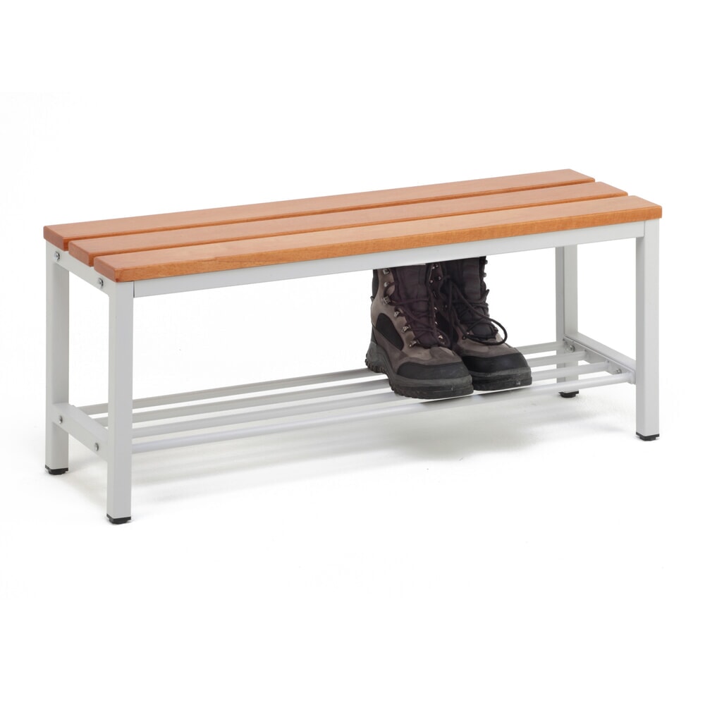 Produktabbildung Nr. 5: Steinbock® Umkleidesitzbank, Breite 1.000 mm, mit Schuhrost