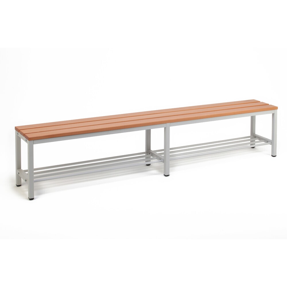 Produktabbildung Nr. 1: Steinbock® Umkleidesitzbank, Breite 2.000 mm, mit Schuhrost