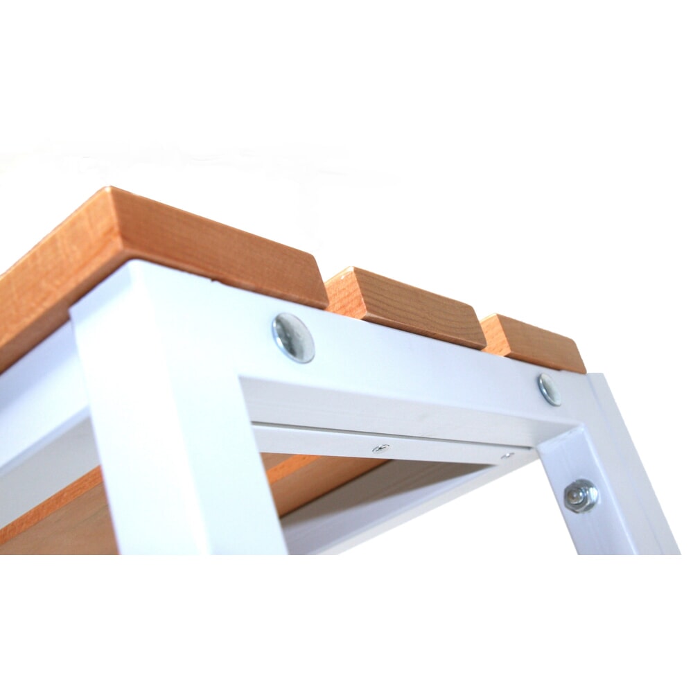 Produktabbildung Nr. 3: Steinbock® Umkleidesitzbank, Breite 2.000 mm, mit Schuhrost