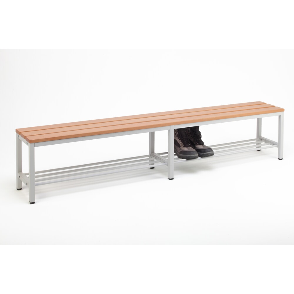 Produktabbildung Nr. 5: Steinbock® Umkleidesitzbank, Breite 2.000 mm, mit Schuhrost