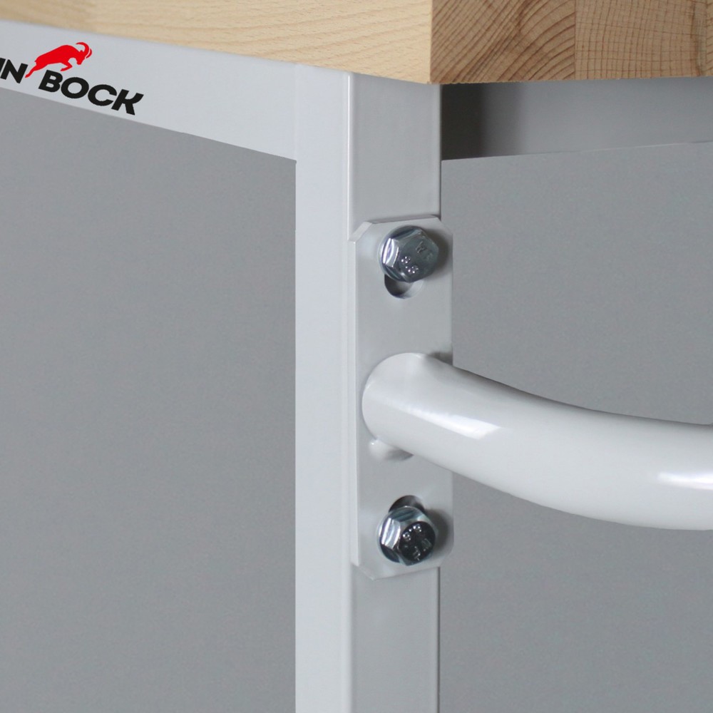 Produktabbildung Nr. 6: Steinbock® Werkbank Motion, verfahrbar, 3 Schubladen, TK 500 kg, HxBxT 827 x 1.300 x 600 mm, RAL 7035/7016