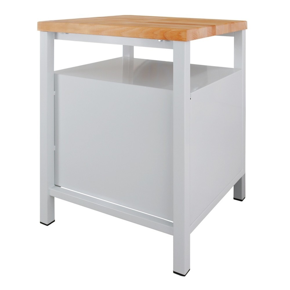 Produktabbildung Nr. 5: Steinbock® Werkbank Premium, 1 Ablage, 3 Schubladen, TK 300 kg, HxBxT 840 x 600 x 600 mm, RAL 7035/5012