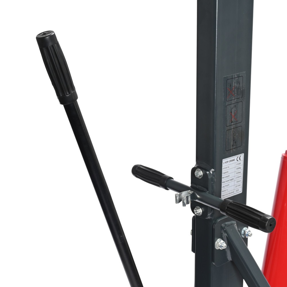 Produktabbildung Nr. 2: Steinbock® Werkstattkran, Zwei-Wege-Pumpe, TK 1.000 kg