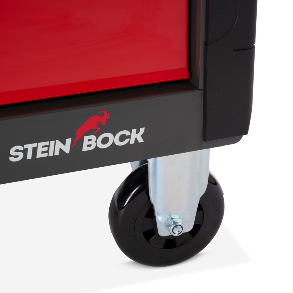 Produktabbildung Nr. 4: Steinbock® Werkstattwagen L, 7 Schubladen, abschließbar, inkl. 178-teiligem Werkzeugsortiment