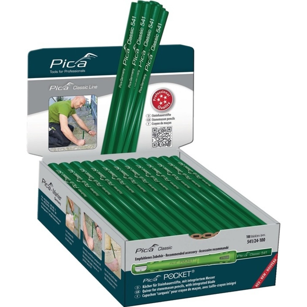 Produktabbildung Nr. 2: Steinhauerstift Classic 541 L.24cm 10H ungespitzt PICA