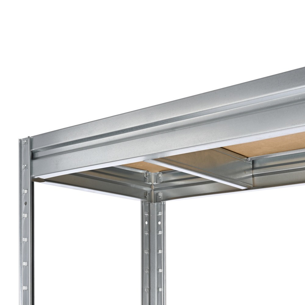 Productafbeelding nr. 7: Legbordstelling HEMMDAL, gegalvaniseerd, vaklast 600 kg, hxbxd 1.770 x 900 x 450 mm