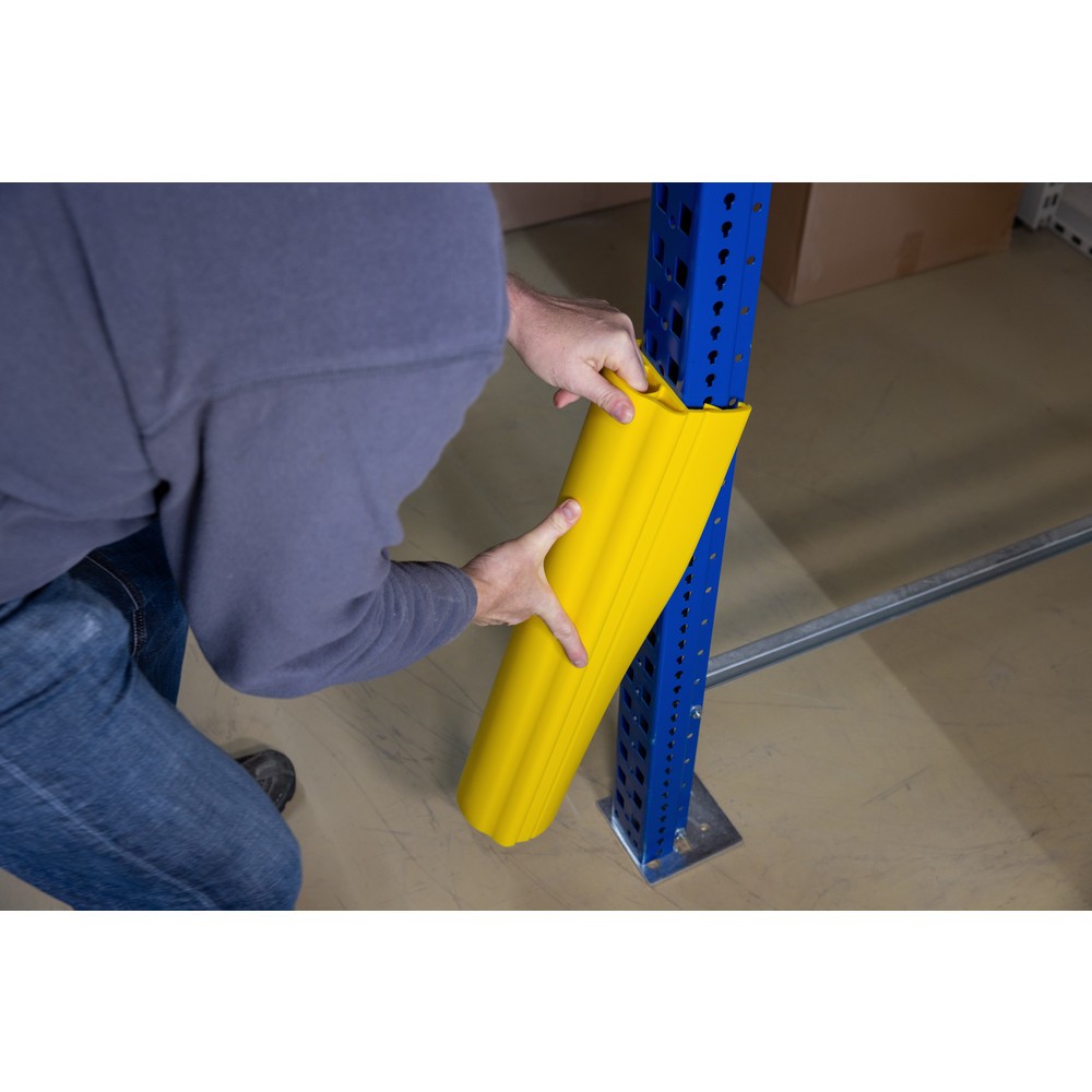 Productafbeelding nr. 13: Aanrijbescherming Dancop d-flexx voor rekken Alfa, van kunststof, binnenafmetingen hxb 400 x 75 - 99 mm