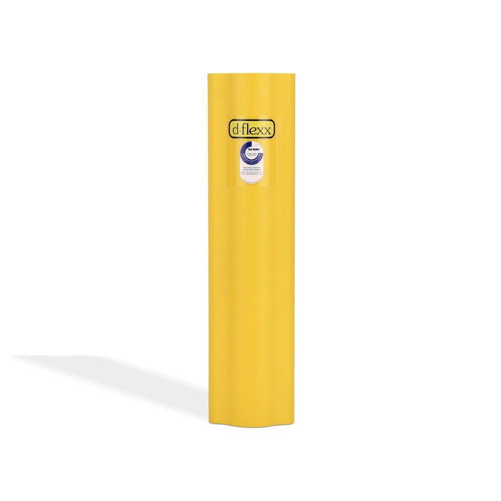 Product afbeelding: Aanrijbescherming Dancop d-flexx voor rekken Alfa, van kunststof, binnenafmetingen hxb 600 x 100 - 125 mm