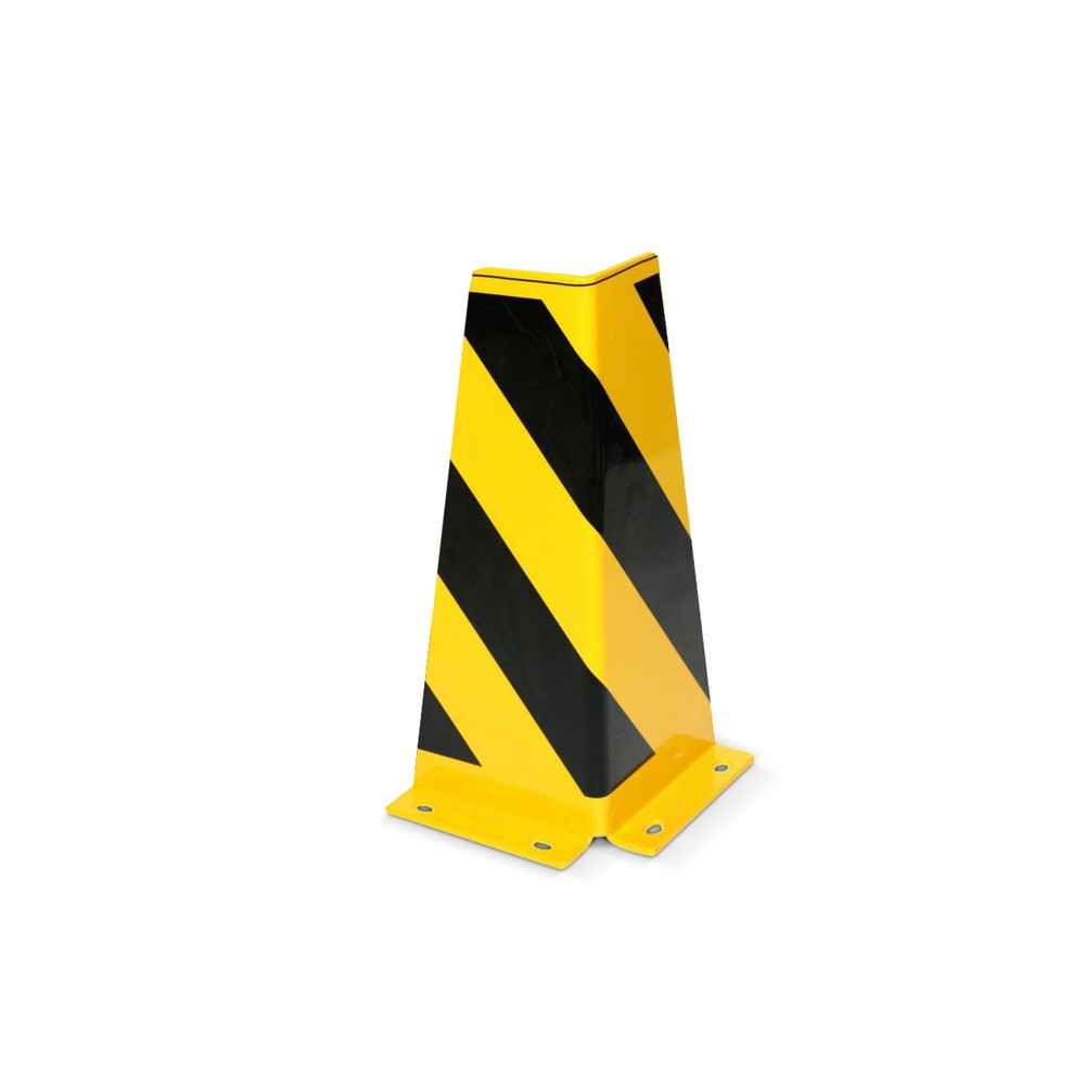 Product afbeelding: Stellingbeschermers met hoekprofiel, trapezium, hoogte 400 mm, dikte 5 mm