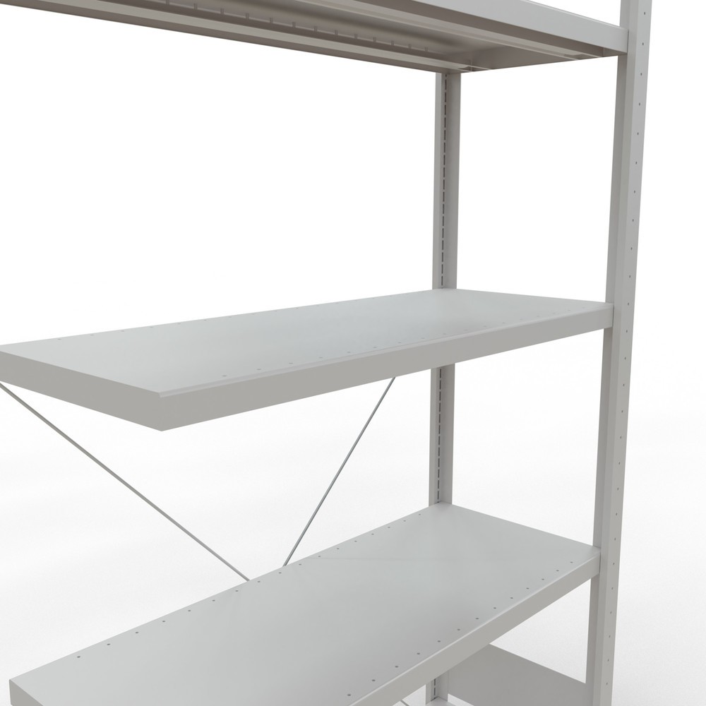 Productafbeelding nr. 5: Legbordrek SCHULTE steekmontage, AE, VL 330 kg, lichtgrijs, hxbxd 2.000 x 1.000 x 400 mm