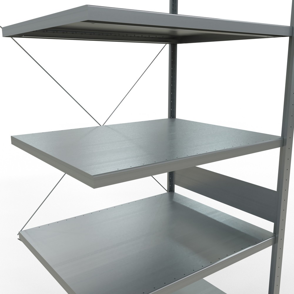 Productafbeelding nr. 5: Legbordrek SCHULTE steekmontage, AE, VL 330 kg, verzinkt, hxbxd 3.000 x 1.000 x 800 mm
