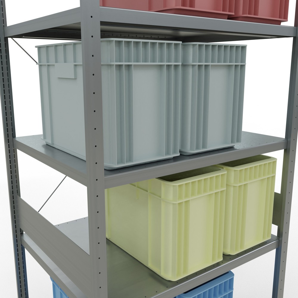 Productafbeelding nr. 4: Legbordrek SCHULTE, verzinkt, vaklast 330 kg, hxbxd 3.000 x 1.060 x 836 mm