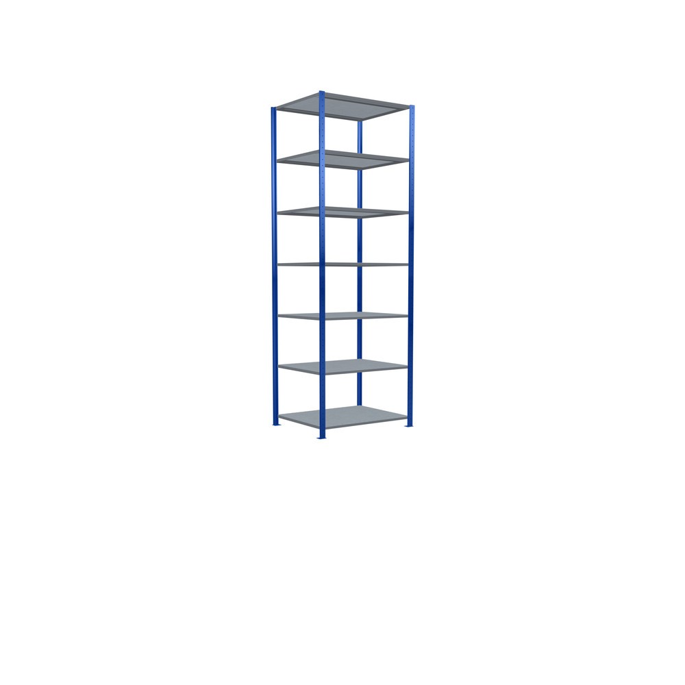 Productafbeelding nr. 2: Legbordrek SCHULTE, gentiaanblauw / verzinkt, vaklast 330 kg, hxbxd 3.000 x 1.060 x 836 mm