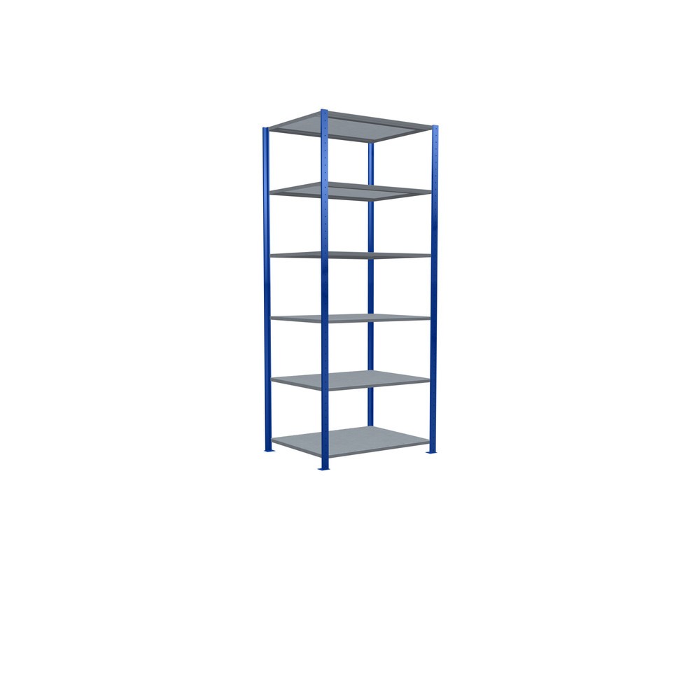 Productafbeelding nr. 2: Legbordrek SCHULTE, gentiaanblauw / verzinkt, vaklast 330 kg, hxbxd 2.500 x 1.060 x 836 mm