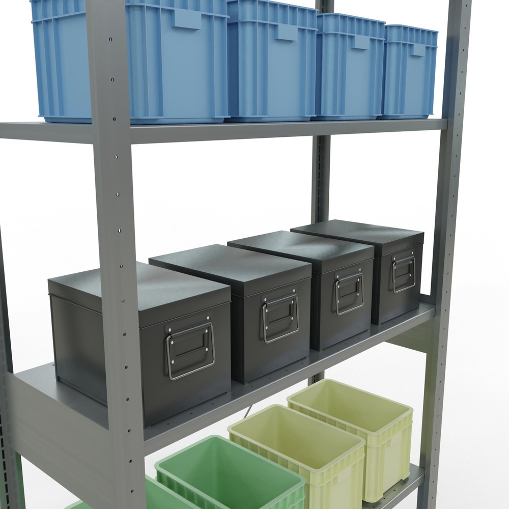 Productafbeelding nr. 4: Legbordrek SCHULTE, verzinkt, vaklast 150 kg, hxbxd 2.500 x 1.060 x 436 mm