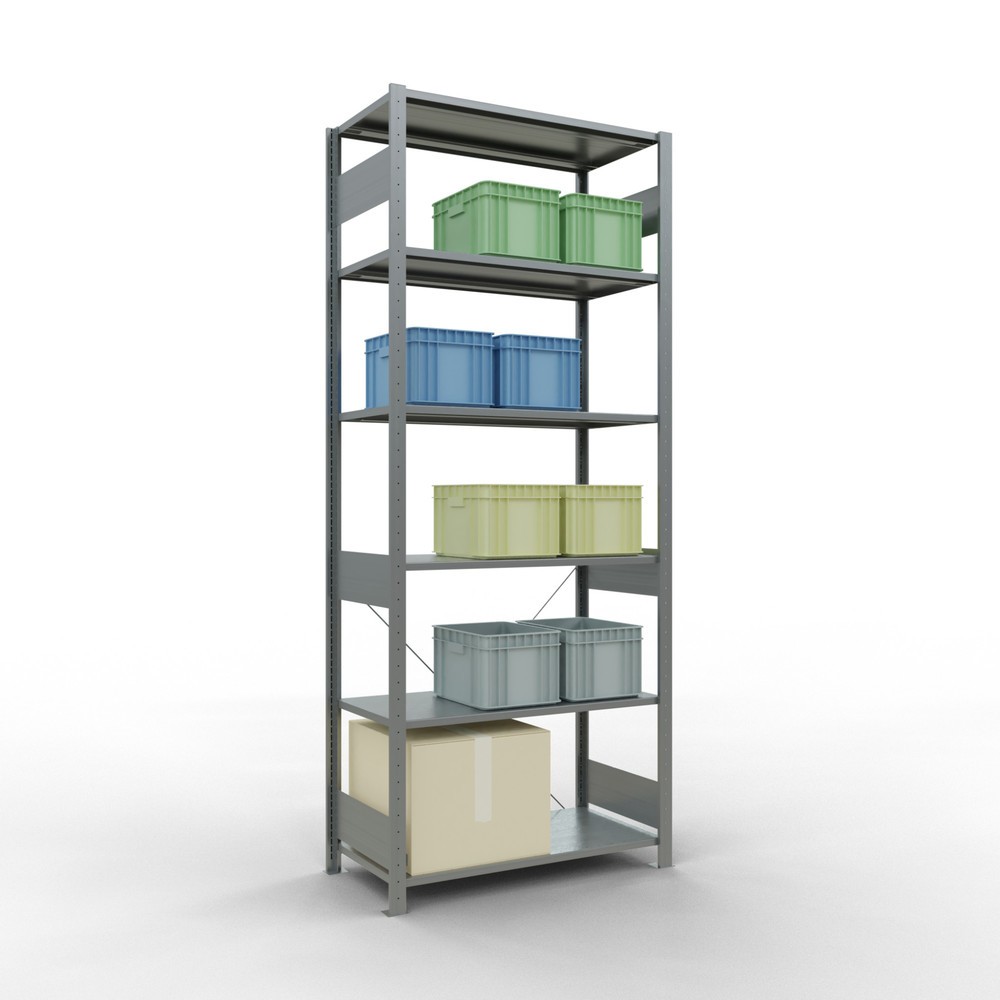 Productafbeelding nr. 3: Legbordrek SCHULTE, verzinkt, vaklast 150 kg, hxbxd 2.500 x 1.060 x 536 mm