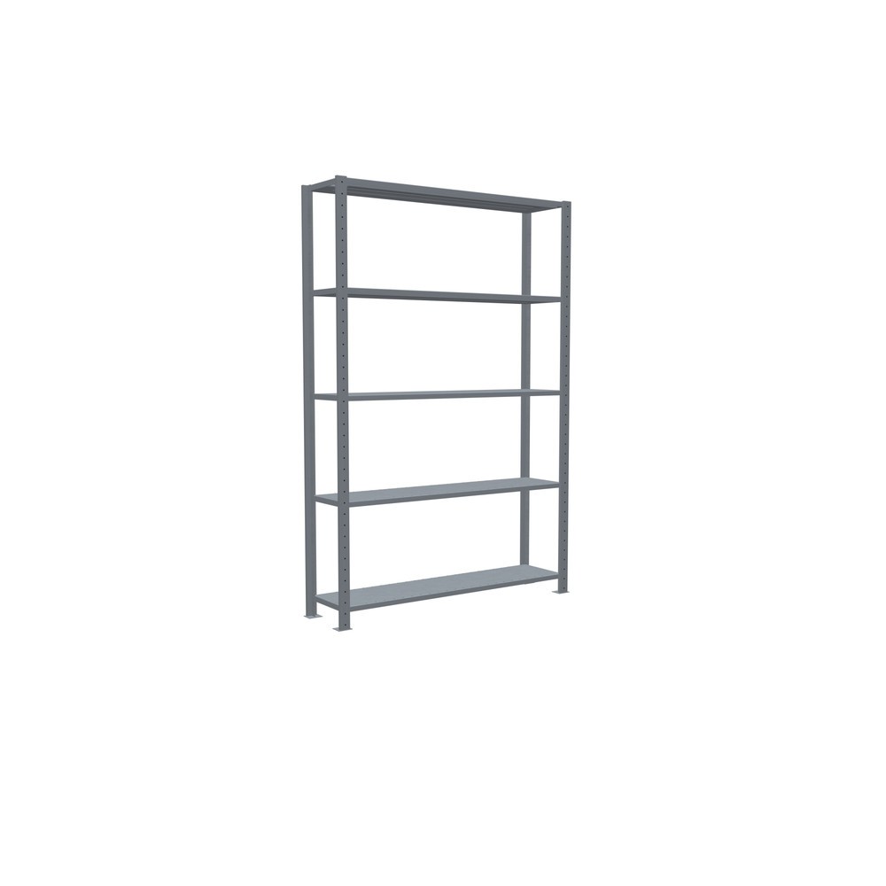 Productafbeelding nr. 5: Legbordrek SCHULTE, verzinkt, met 5 legborden van plaatstaal, vaklast 150 kg, hxbxd 2.000 x 1.360 x 336 mm