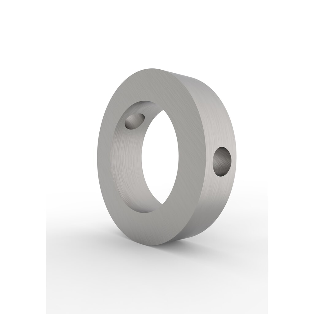 Produktabbildung: Stellring für META MULTIPAL Kabeltrommelregal-Achsen, Durchmesser 42,4 mm, Stahl, Passung H8, inkl. Gewindestift
