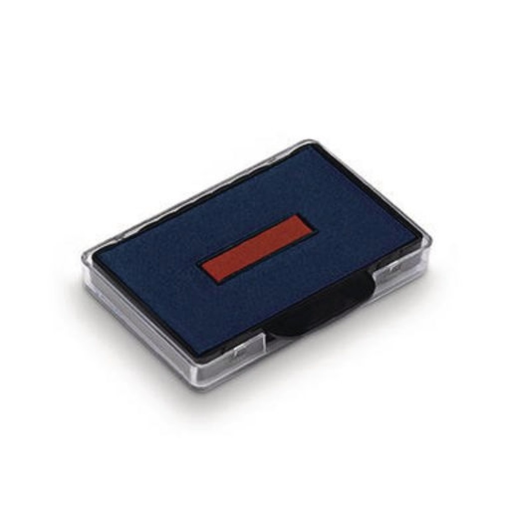 Produktabbildung: trodat Stempelkissen 83493 Typ 6/56/2 blau/rot 2 St./Pack.