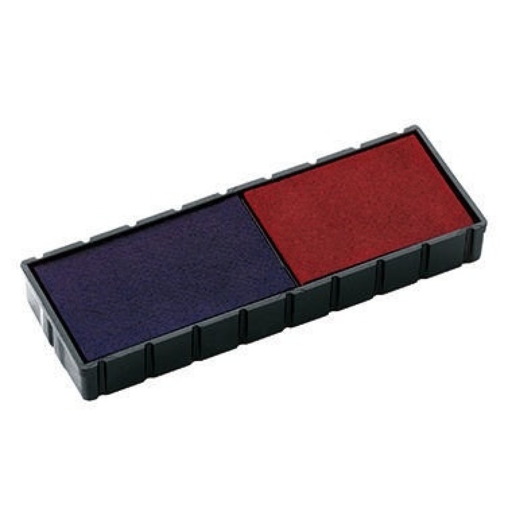 Produktabbildung: COLOP Stempelkissen E/12/S2 blau/rot