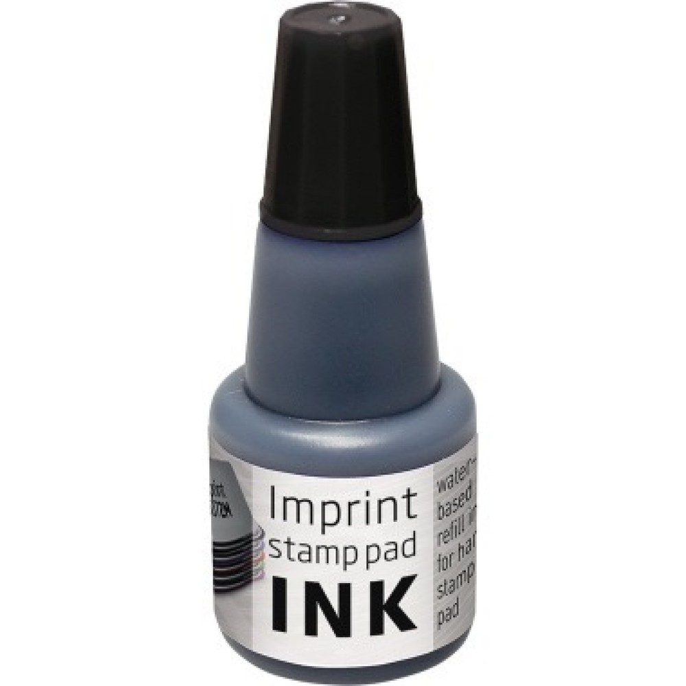 Produktabbildung: Stempelkissenfarbe Imprint 143656 24ML schwarz