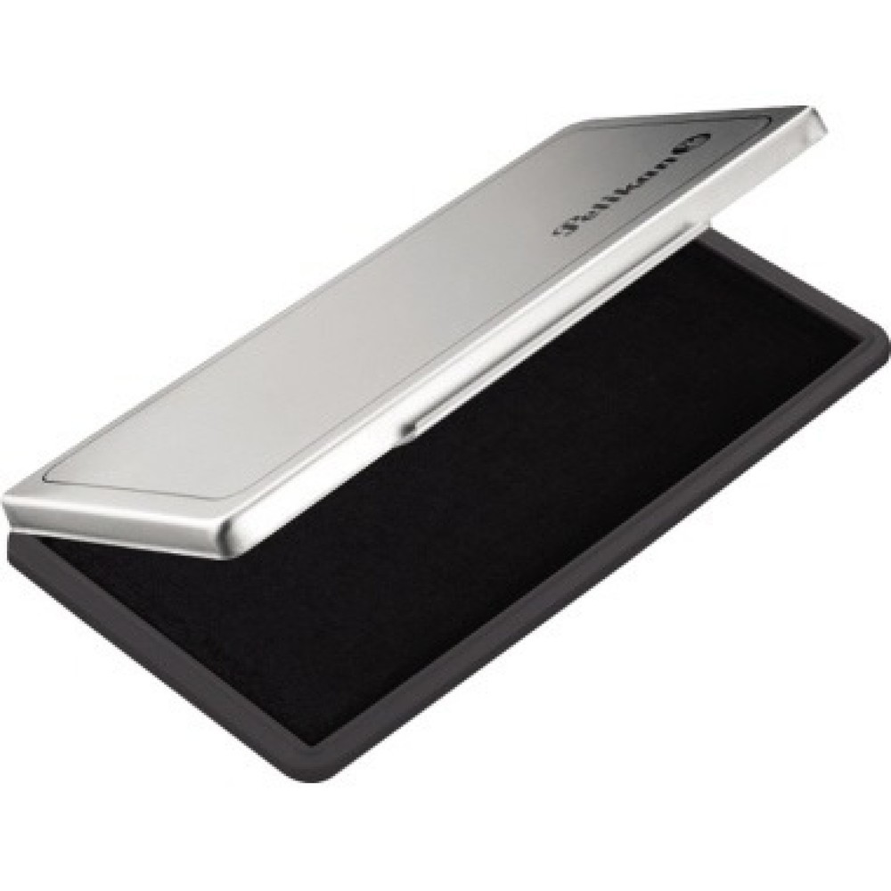 Pelikan Stempelkissen 1 331108 getränkt ohne Öl 9x16cm schwarz Produktabbildung Nr. 1: Pelikan Stempelkissen 1 331108 getränkt ohne Öl 9x16cm schwarz