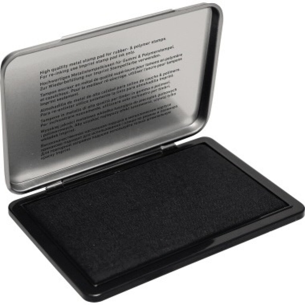 Handstempelkissen Imprint 9073M 143666 12,5x8cm No.1 sw Produktabbildung: Handstempelkissen Imprint 9073M 143666 12,5x8cm No.1 sw