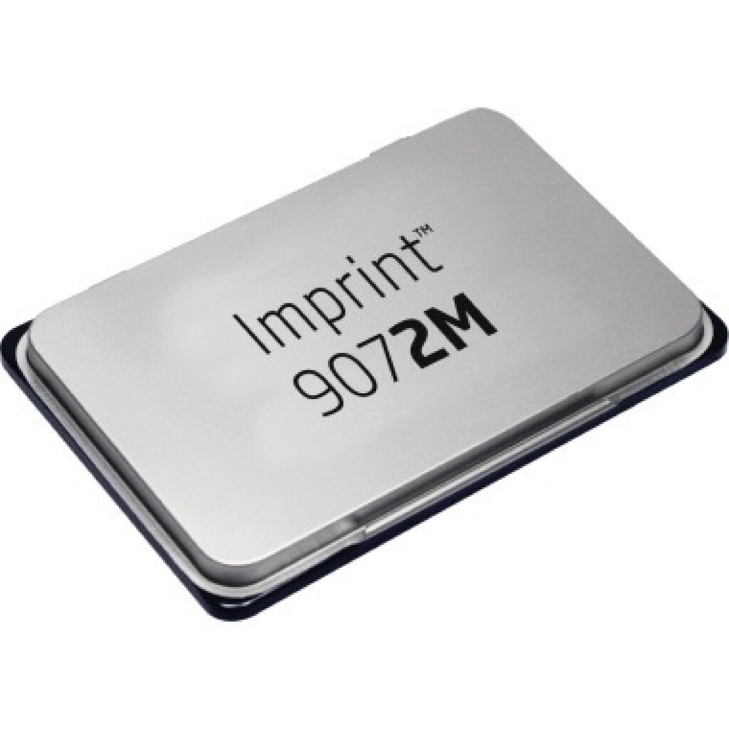 Produktabbildung: Handstempelkissen Imprint 9072M 143661 11x7cm No.2 sw