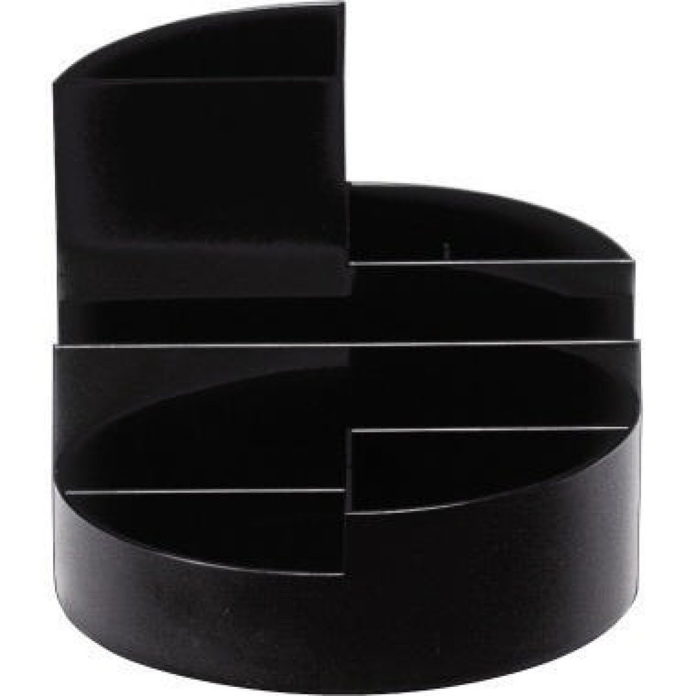 Produktabbildung Nr. 1: MAUL Stifteköcher 4117690 rund 6Fächer Kunststoff schwarz