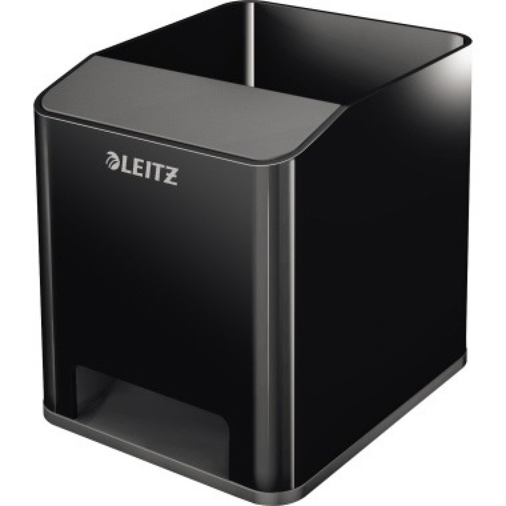 Produktabbildung: Leitz Stifteköcher Duo Colour 53630095 Sound schwarz