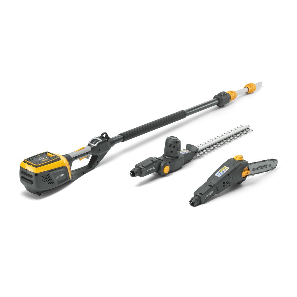 Produktabbildung: STIGA Akku-Multitool-Kit MT 500e, Heckenschere u. Hochentaster