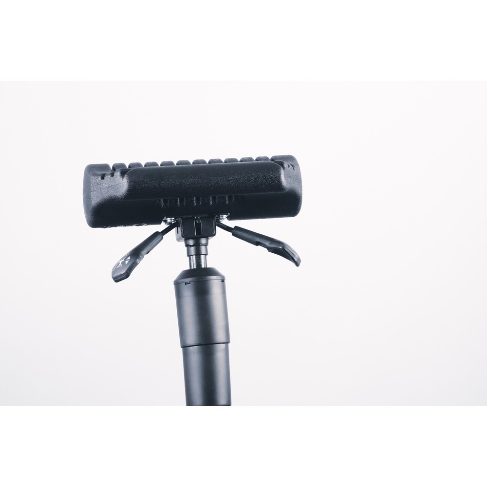 Číslo obrázka výrobku 7: Stojací pomôcka, PU kruhové sedadlo, výška sedadla 630-840 mm, vidlicový stojan, rukoväť