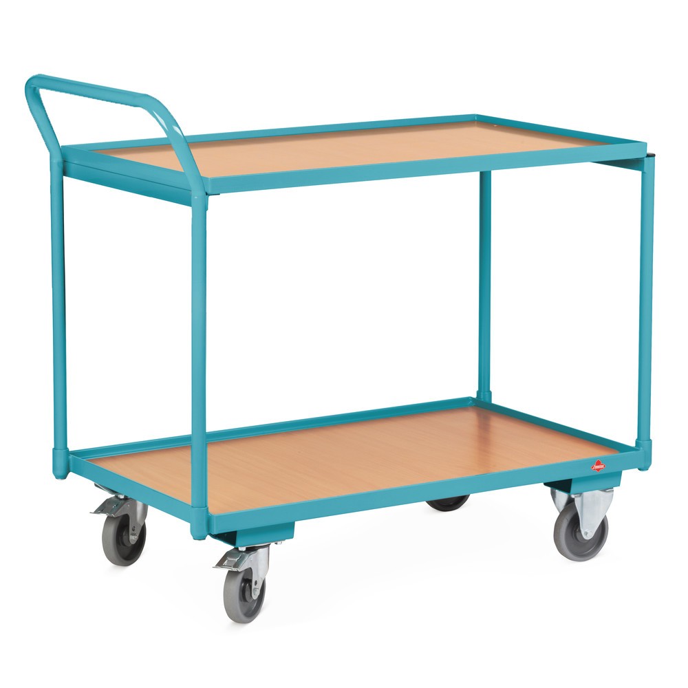 Číslo obrázka výrobku 4: Stolový vozík Ameise®, výškovo prestaviteľný oblúk, 2 etáže à 850 x 500 mm