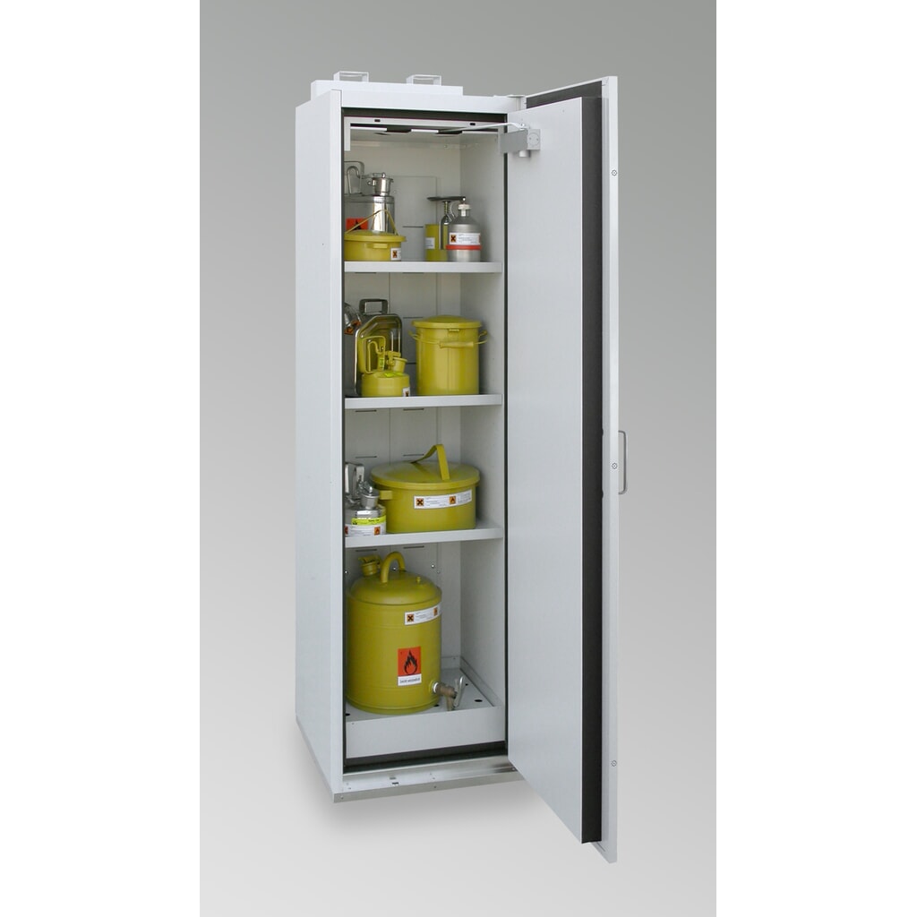 Produktabbildung: storeLAB Brandschutzschrank SiS Typ 90 / 600, HxBxT 1935 x 595 x 598 mm, RAL 7035 lichtgrau, RAL 7035 lichtgrau
