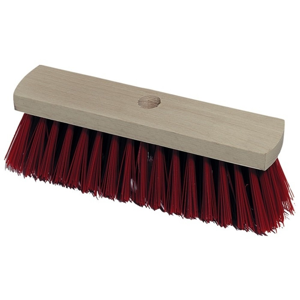 Produktabbildung: Straßenbesen Elaston L.400mm m.Stielloch Flachholz ext.kräftig