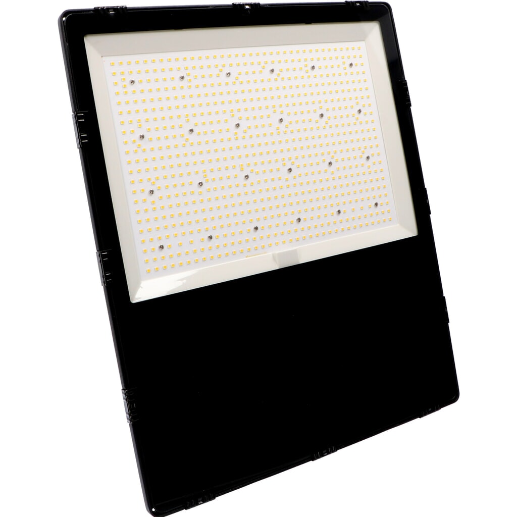 Produktabbildung: Strahler - 300W 50000lm 4000K IP66 - CREE LED - Sosen Netzteil - schwarz