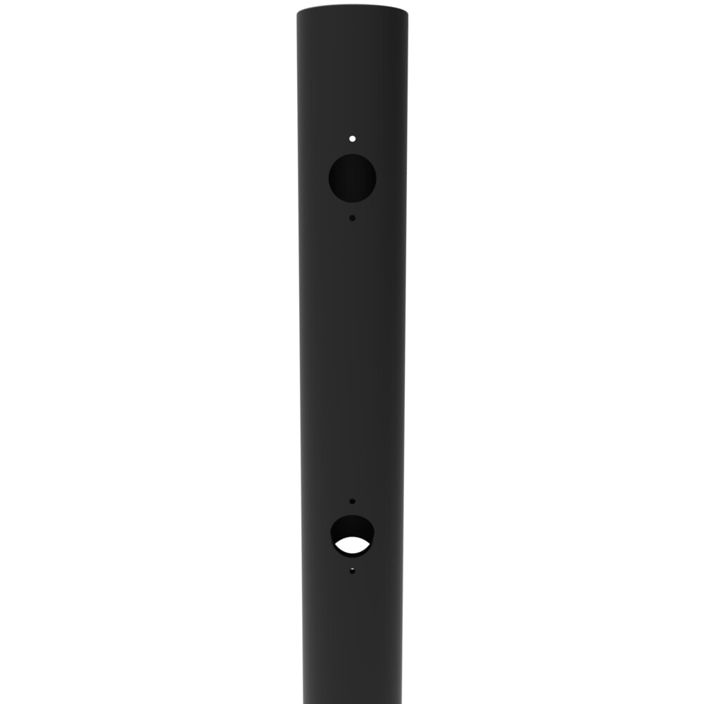 Číslo obrázku produktu 9: Středový sloupek s otočnými dveřmi pro bezpečnostní zábradlí „Delta“, Ø 110 mm, výška 1200 mm