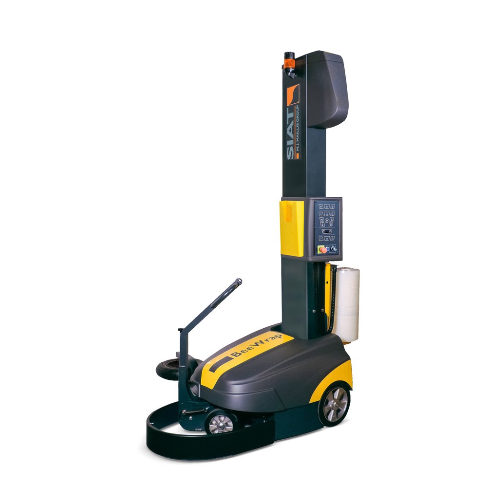 Product afbeelding: SIAT stretchfolierobot BeeWrap+ "M", mechanische rem met snelspanhendel, wikkelhoogte 2.100 mm