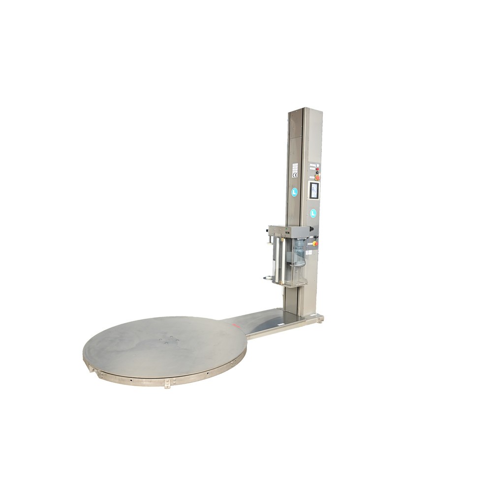 Produktabbildung Nr. 1: Stretchmaschine Superstretch ECO Edelstahl, geschlossener Drehteller, Ø 1.500 mm
