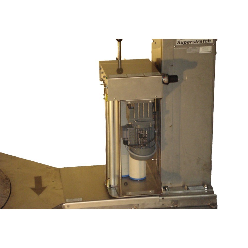Produktabbildung Nr. 2: Stretchmaschine Superstretch Edelstahl, offener Drehteller, Ø 1.500 mm