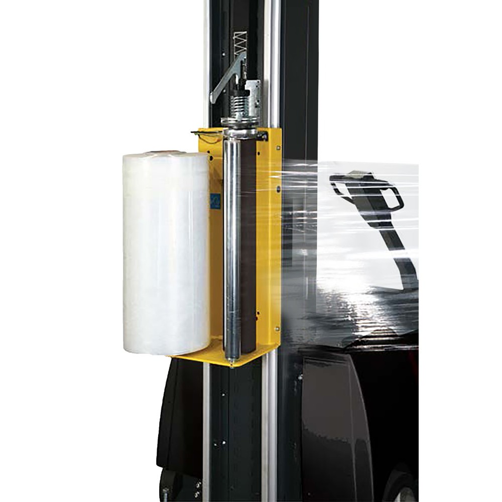 Produktabbildung Nr. 3: Stretchroboter BeeWrap+ "M", mechanische Bremse mit Schnellspannhebel, Wickelhöhe 2.100 mm