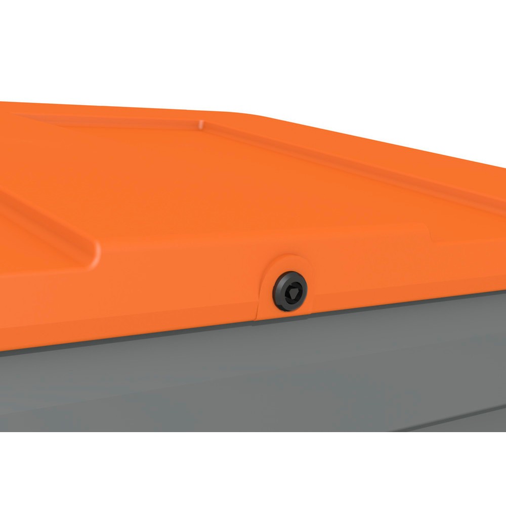 Produktabbildung Nr. 6: Streugutbehälter GB 200, grau/orange, 150 Liter