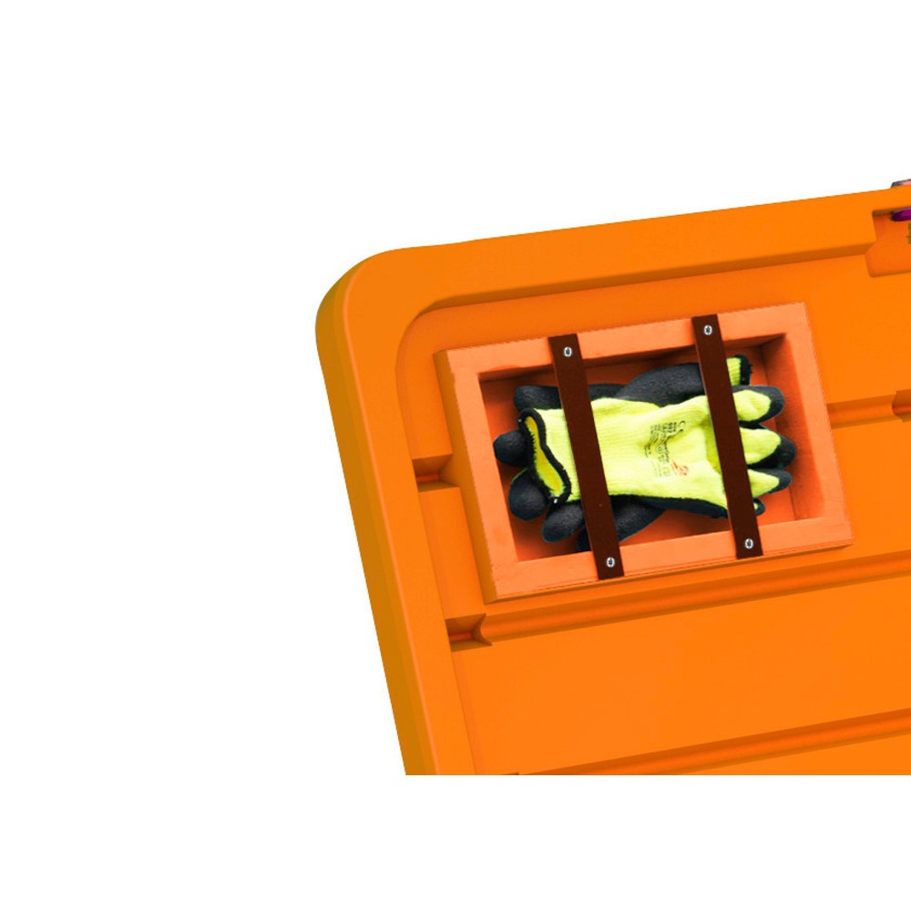 Produktabbildung Nr. 7: Streugutbehälter GB 200, grau/orange, 150 Liter