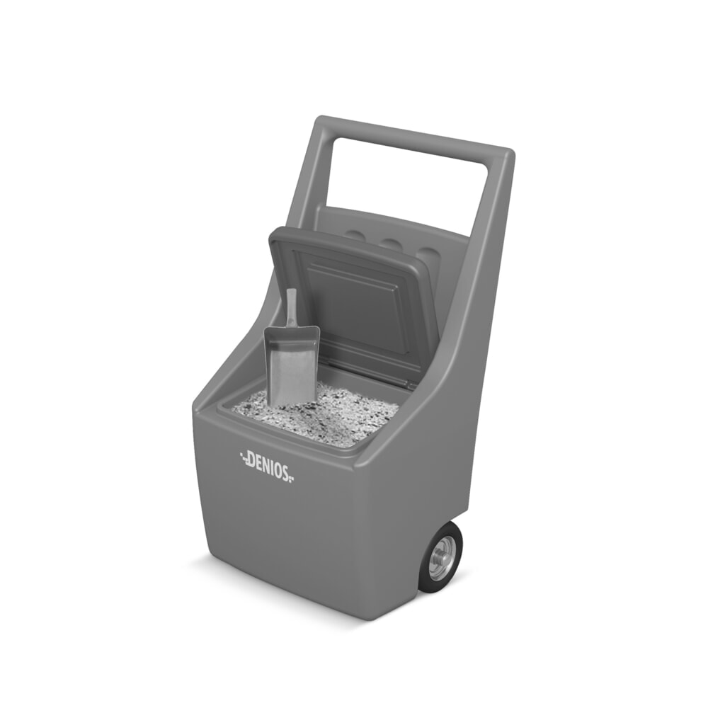 Streugutwagen GritCaddy für Bindegranulate, Volumen 60 l Produktabbildung: Streugutwagen GritCaddy für Bindegranulate, Volumen 60 l