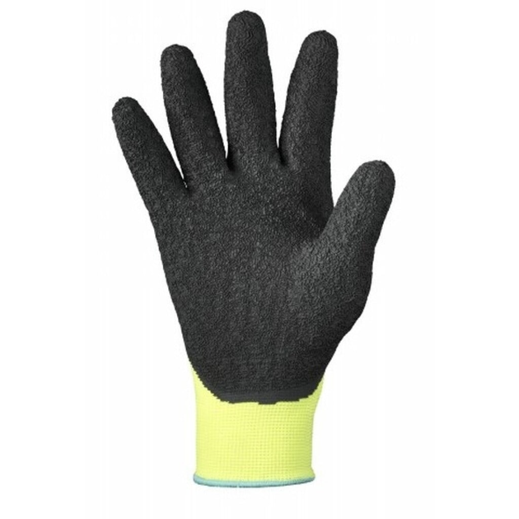 STRONGHAND Handschuh NEONGRIP, Größe 10 neongelb/schwarz, EN 420, EN 388 PSA-Kategorie II Produktabbildung Nr. 2: STRONGHAND Handschuh NEONGRIP, Größe 10 neongelb/schwarz, EN 420, EN 388 PSA-Kategorie II
