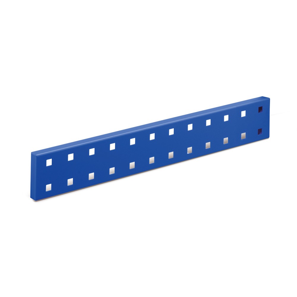 Product afbeelding: Strook geperforeerde plaat, hxb 70 x 460 mm, lichtgrijs